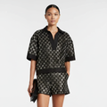 Shamea Polo Top and Shorts Set