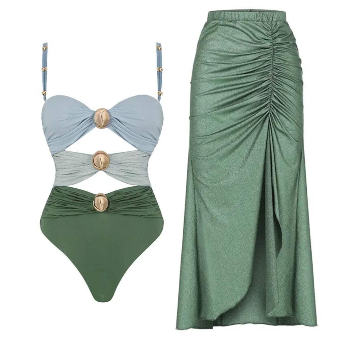 Jody One-Piece Swimsuit Set