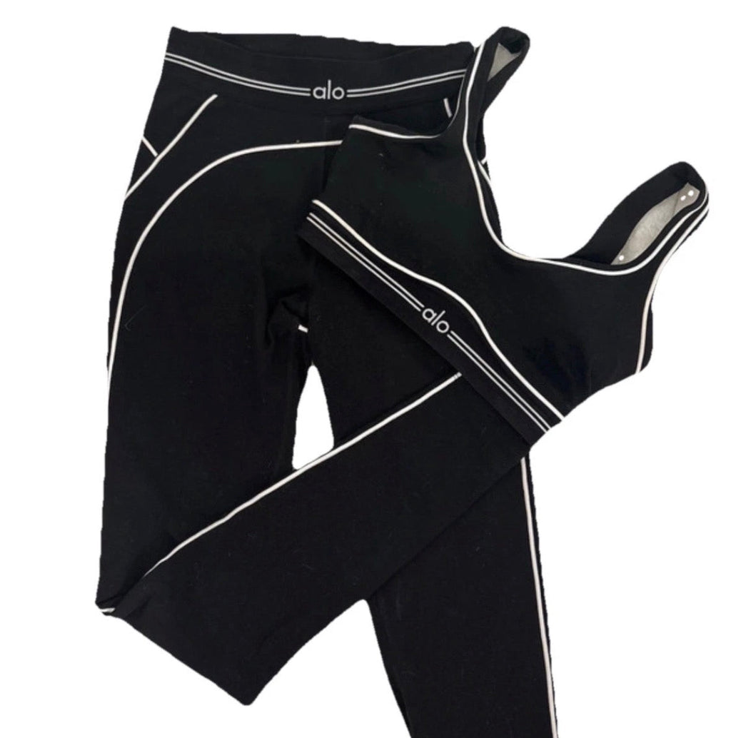 Jenni Crop Top and Leggings Set
