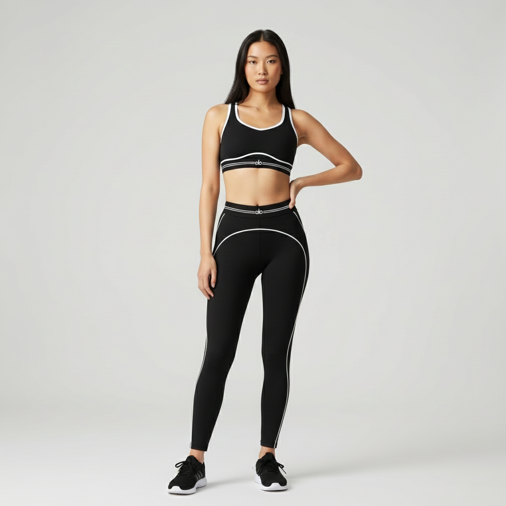 Jenni Crop Top and Leggings Set