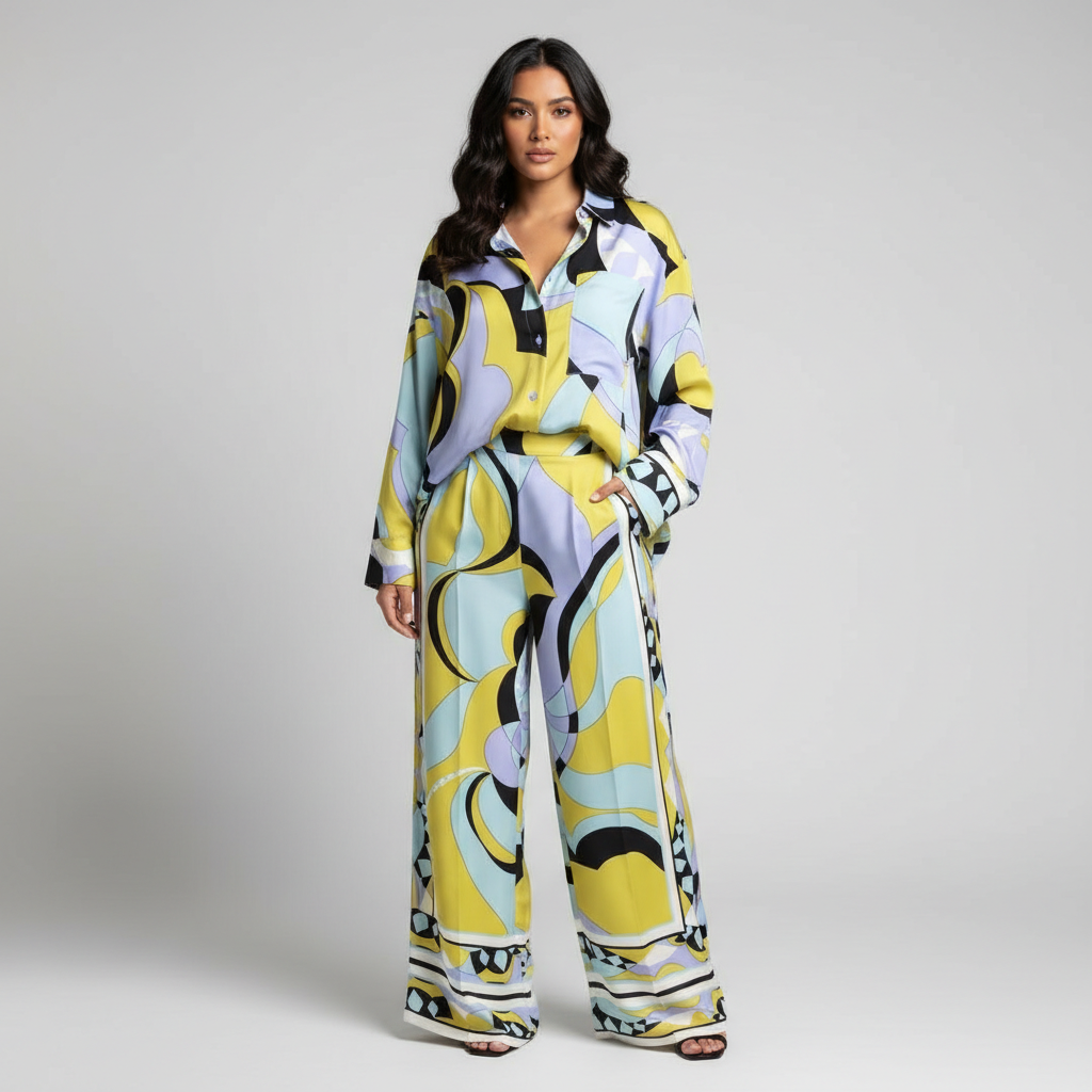 Ricki Shirt and Pants Set